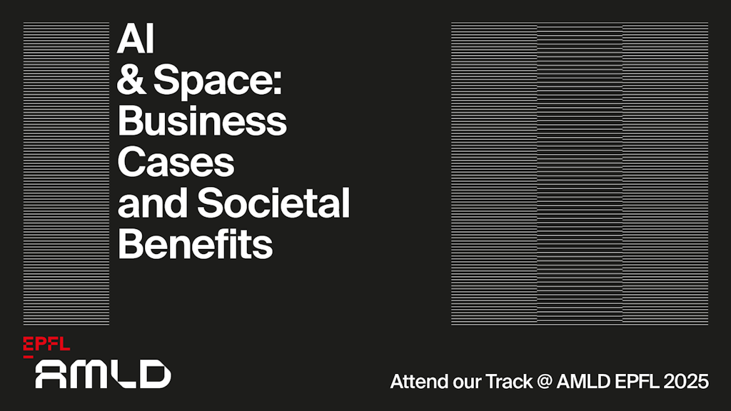 AMLD track poster AI & Space