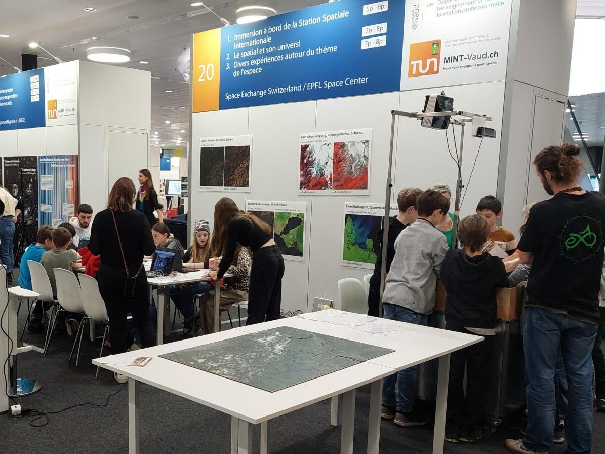 NPOC und SXS Stand an der Mint Vaud 2024