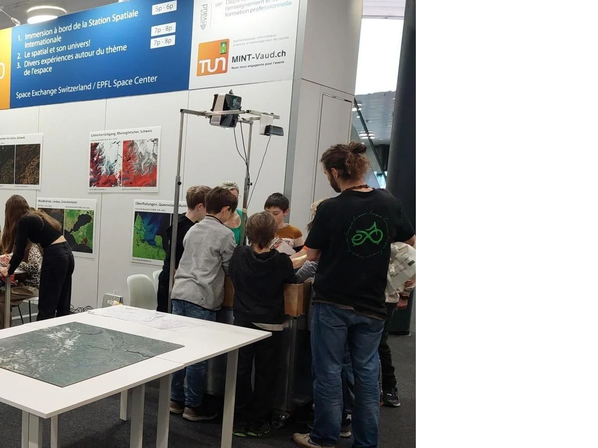 NPOC und SXS Stand an der Mint Vaud 2024