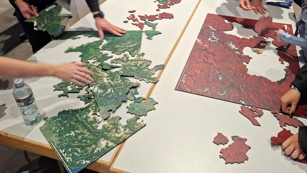 NPOC-Satellitenpuzzle der Schweiz