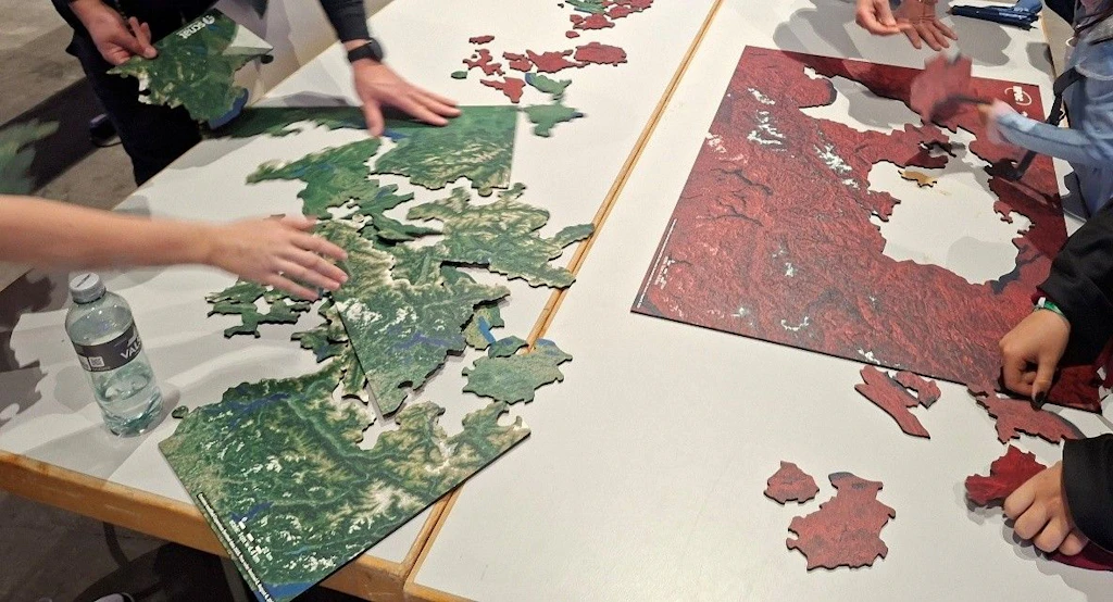 NPOC-Satellitenpuzzle der Schweiz