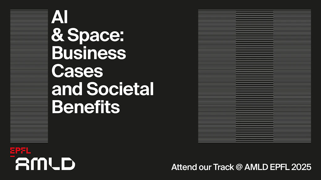 AMLD track poster AI & Space